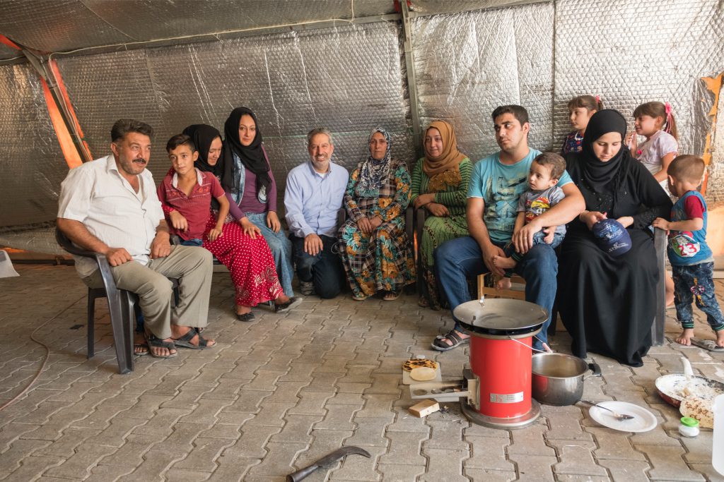refugee oven - turkey - family